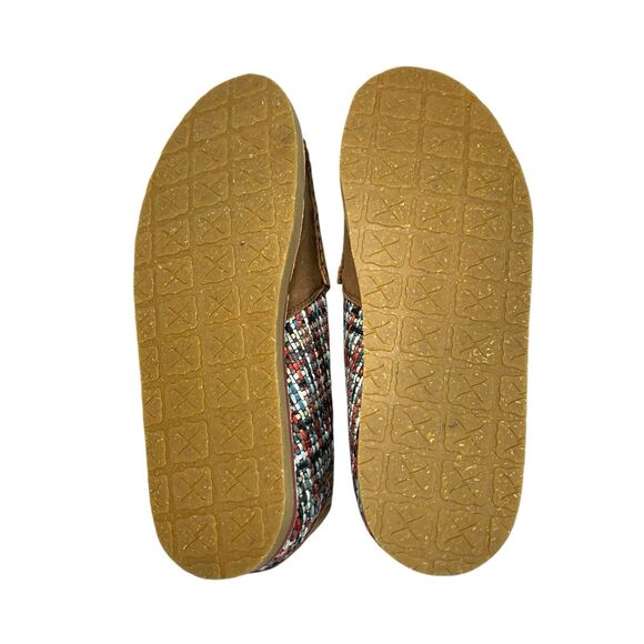 Twisted X Women's Slip-On Loafer, Moc Toe Leather/ Fabric  Tan 9.5 M - Picture 7 of 16